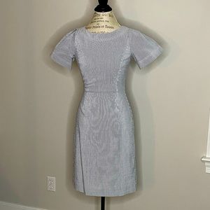 J. Crew Searsucker Dress